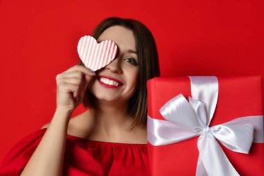 Sevgililer günü - rüya sevimli kadın.