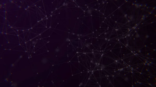 Abtract Merhaba teknik arka plan ağ