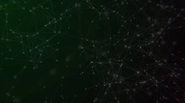 Abtract Merhaba teknik arka plan ağ