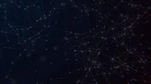 Abtract Merhaba teknik arka plan ağ