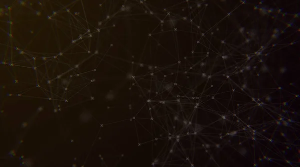 Abtract Merhaba teknik arka plan ağ