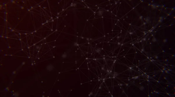 Abtract Merhaba teknik arka plan ağ