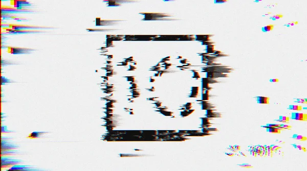 Soyut aksaklık dijital gürültü. Aksaklık hata Video hasar.