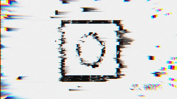 Soyut aksaklık dijital gürültü. Aksaklık hata Video hasar.