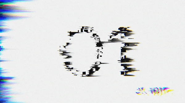 Soyut aksaklık dijital gürültü. Aksaklık hata Video hasar.