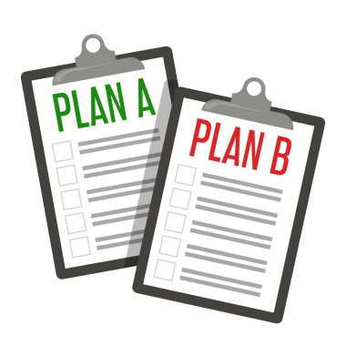 A planı ve B planı izole edildi. İş stratejisi