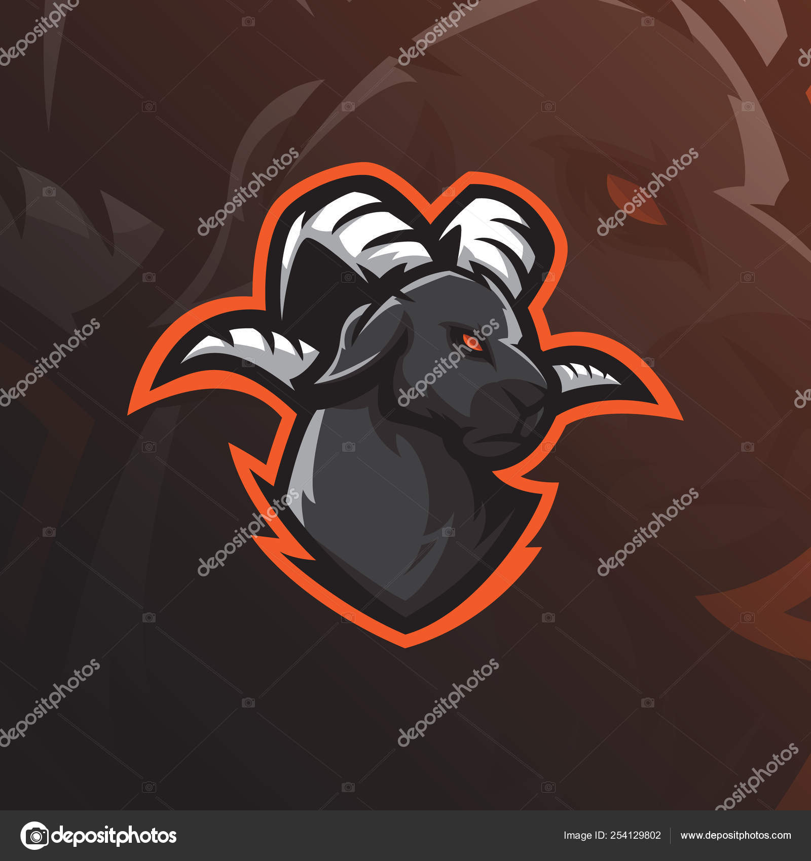 Mascot logo Vector Art Stock Images | Depositphotos