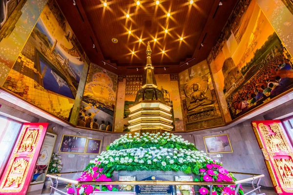 Belleza Wat Phothisaphorn Provincia Udon Thani Monasterio Real Tailandia —  Fotos de Stock