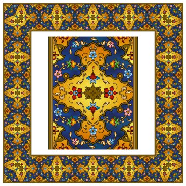 Vektör çizim geleneksel Arap süsleme