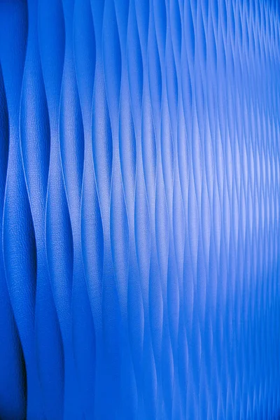 Голубая Кожа Текстурой — стоковое фото