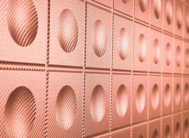 Bakır renkli deri doku veya arka plan