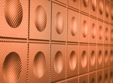 Bakır renkli deri doku veya arka plan