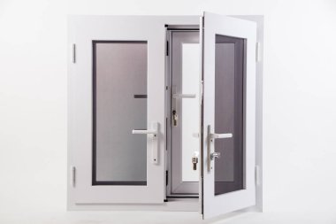 beyaz arka planda sivrisinek pencere ekranları