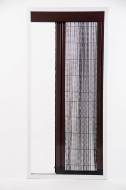 beyaz arka planda sivrisinek pencere ekranları