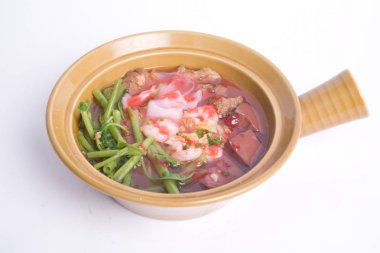 yen ta fo, pembe çorba pirinç şehriye, Tay mutfağı