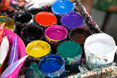 Ban Bo-sang Chiang Mai Asya Tayland Kağıt şemsiye el yapımı şemsiye.