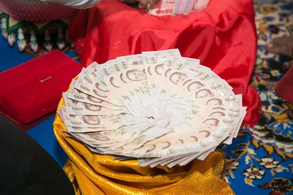 Düğün Çeyiz, Çeyiz Evlilik Tayland, Tayland düğün, töreni.