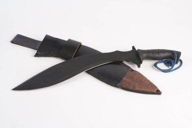 Deri çanta küçük bıçak. Studio fotoğraf