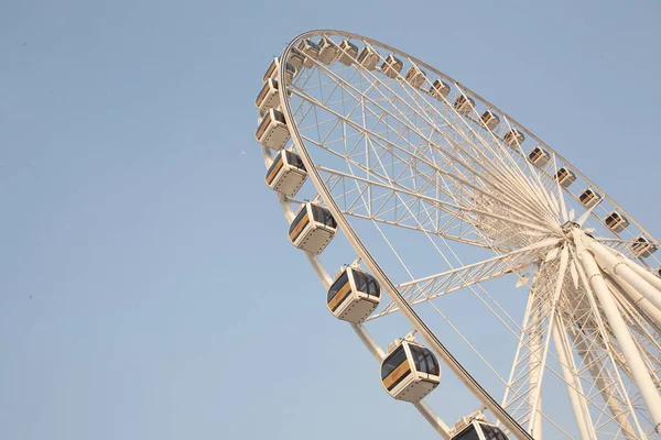 Bangkok Thailand October Ferris Wheel Asiatique Riverfront Twilight Time October — Stock Photo, Image