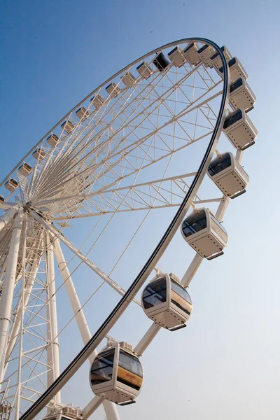 Bangkok Thailand October Ferris Wheel Asiatique Riverfront Twilight Time October — Stock Photo, Image