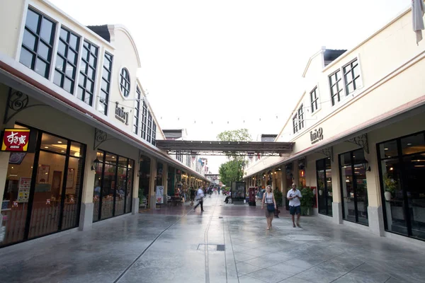 Bangkok Tailandia Semtemper Asiatique Riverfront Septiembre 2018 Bangkok Tailandia Asiatique — Foto de Stock