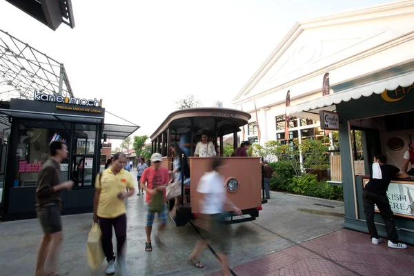 Bangkok Thailand Semtemper Asiatique Riverfront Setembro 2018 Bangkok Tailândia Asiatique — Fotografia de Stock