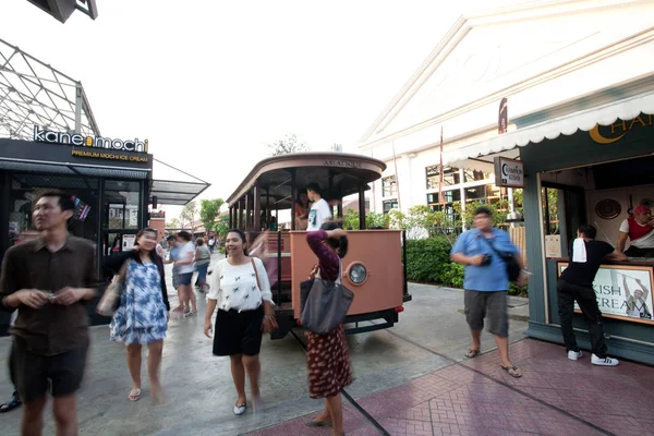 Bangkok Thailand Semtemper Asiatique Riverfront Setembro 2018 Bangkok Tailândia Asiatique — Fotografia de Stock