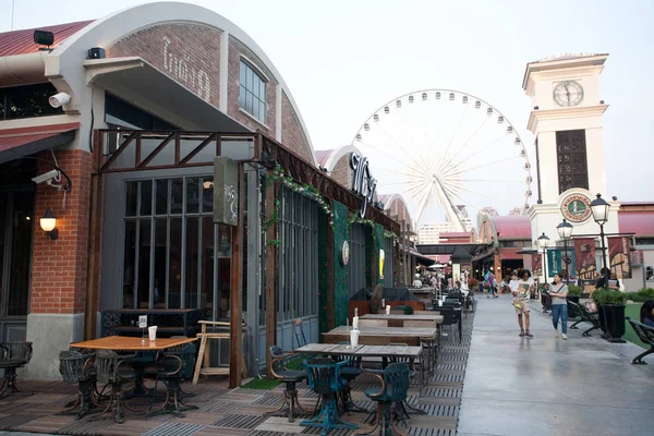 Bangkok Thailand Semtemper Asiatique Riverfront Setembro 2018 Bangkok Tailândia Asiatique — Fotografia de Stock