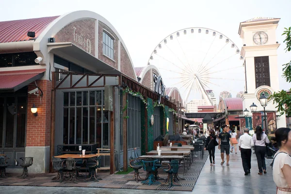 Bangkok Thailand Semtemper Asiatique Riverfront Setembro 2018 Bangkok Tailândia Asiatique — Fotografia de Stock