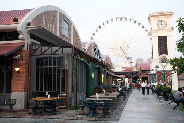 Bangkok Thailand Semtemper Asiatique Riverfront Setembro 2018 Bangkok Tailândia Asiatique — Fotografia de Stock