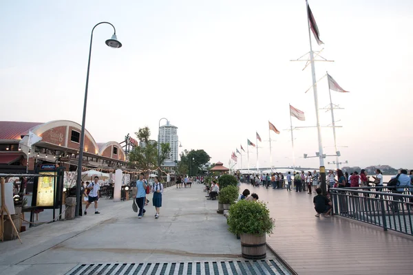 Bangkok Thailand Semtemper Asiatique Riverfront Setembro 2018 Bangkok Tailândia Asiatique — Fotografia de Stock