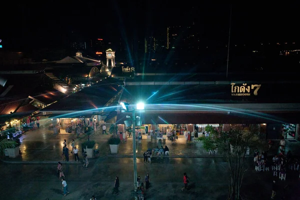 Bangkok Thajsko Semtemperer Asiatique Riverfront Září 2018 Bangkoku Thajsko Asiatique — Stock fotografie