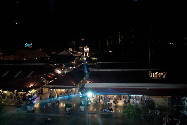 Bangkok Thailand Semtemper Asiatique Riverfront Setembro 2018 Bangkok Tailândia Asiatique — Fotografia de Stock