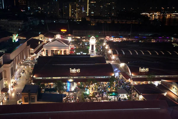 Bangkok Thailand Semtemper Asiatique Riverfront Setembro 2018 Bangkok Tailândia Asiatique — Fotografia de Stock