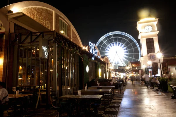 Bangkok Thailand Semtemper Asiatique Riverfront Setembro 2018 Bangkok Tailândia Asiatique — Fotografia de Stock