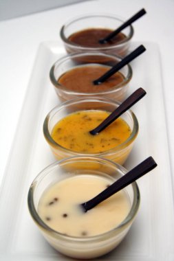 Salata için organik sağlıklı diyet sargıları.