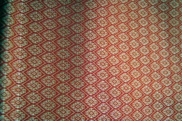Thai Hand Made Fabric Pattern — Stock Photo, Image