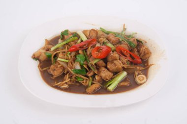 Zencefilli tavuk, Tayland usulü tavuk.