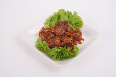 Tavuk için acı biber sosu