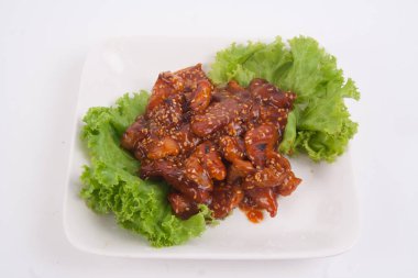 Tavuk için acı biber sosu