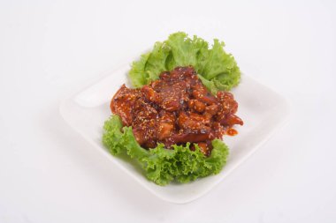 Tavuk için acı biber sosu