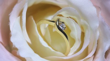 Elmaslı Altın Alyans