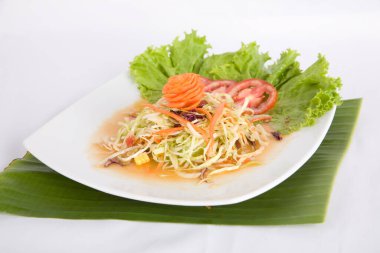 Tahıl ve sebzeli taze salata. Sağlıklı yemek..