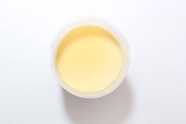 Kremalı puding, vanilyalı.