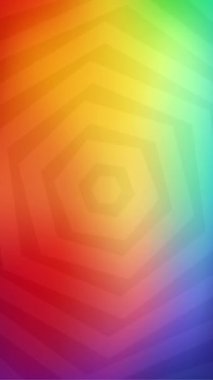 Gradyan Arkaplan Üzerinde Dinamik Altıgen Izgara Video Görüntüsü