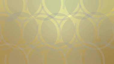 Altın Arkaplanda Geometrik Çemberlerin Yüksek Kaliteli Video Görüntüsü