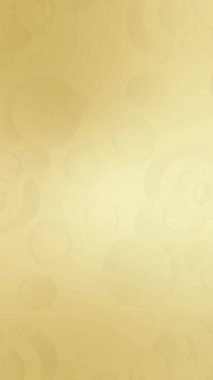 Altın Arkaplanda Geometrik Çemberlerin Yüksek Kaliteli Video Görüntüsü