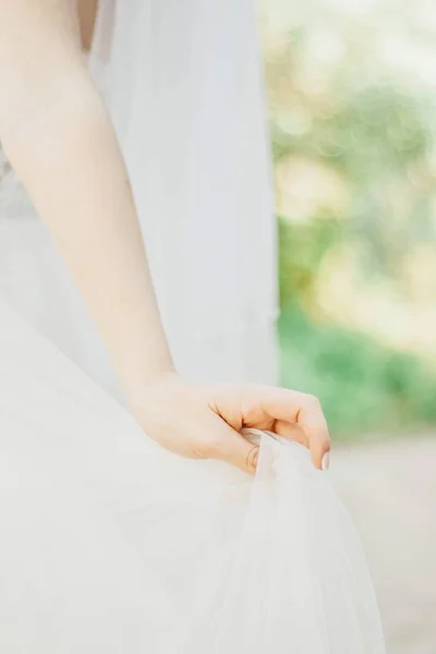 Gentle Hand Girl — Stock Photo, Image