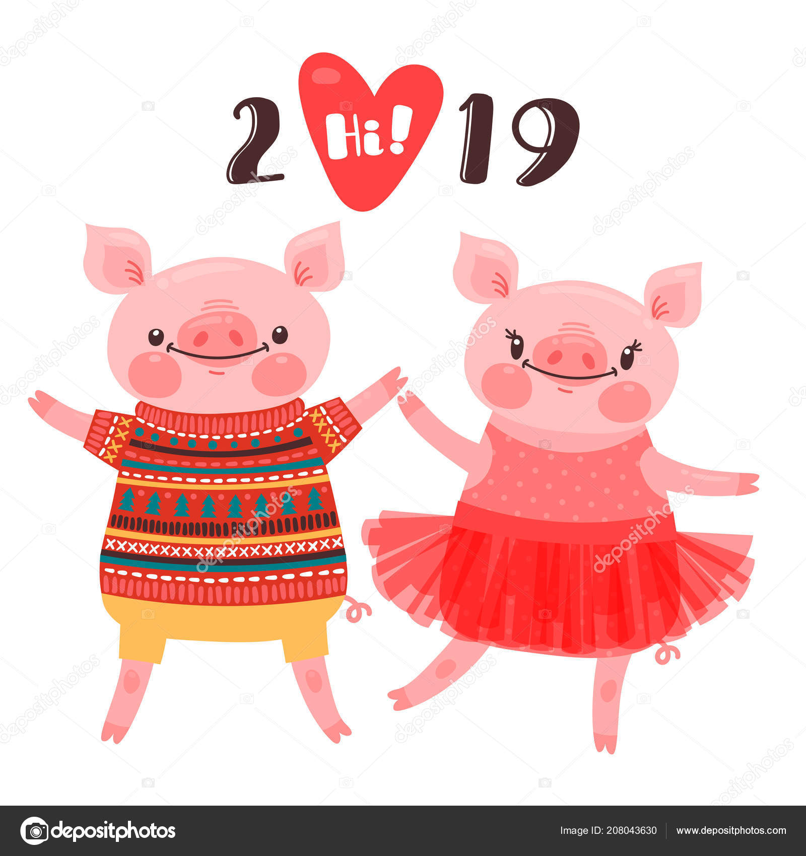 2019 год - Новогодние картинки с символом Собаки 2019 2019 год - Смотри! Новогодние картинки с символом Собаки 2019