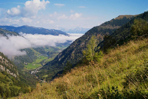 Dicsőséges Osztrák Alpesi Táj Kitzsteinhorn Közelében — Stock Fotó